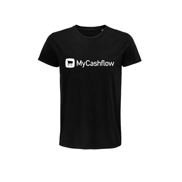 MyCashflow t-paita, unisex, musta