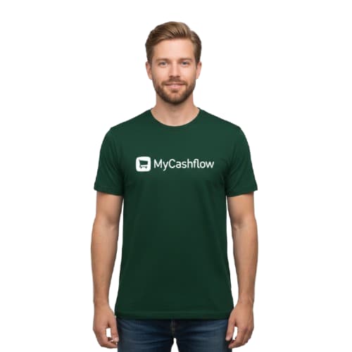 MyCashflow t-paita, unisex, vihre&auml;
