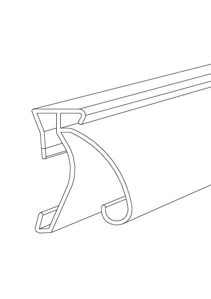 Slimline&trade; -listaprofiili perhoskiinnikkeisiin
